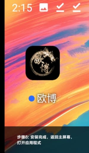 欧博ABG安卓应用安装步骤与操作示意图8